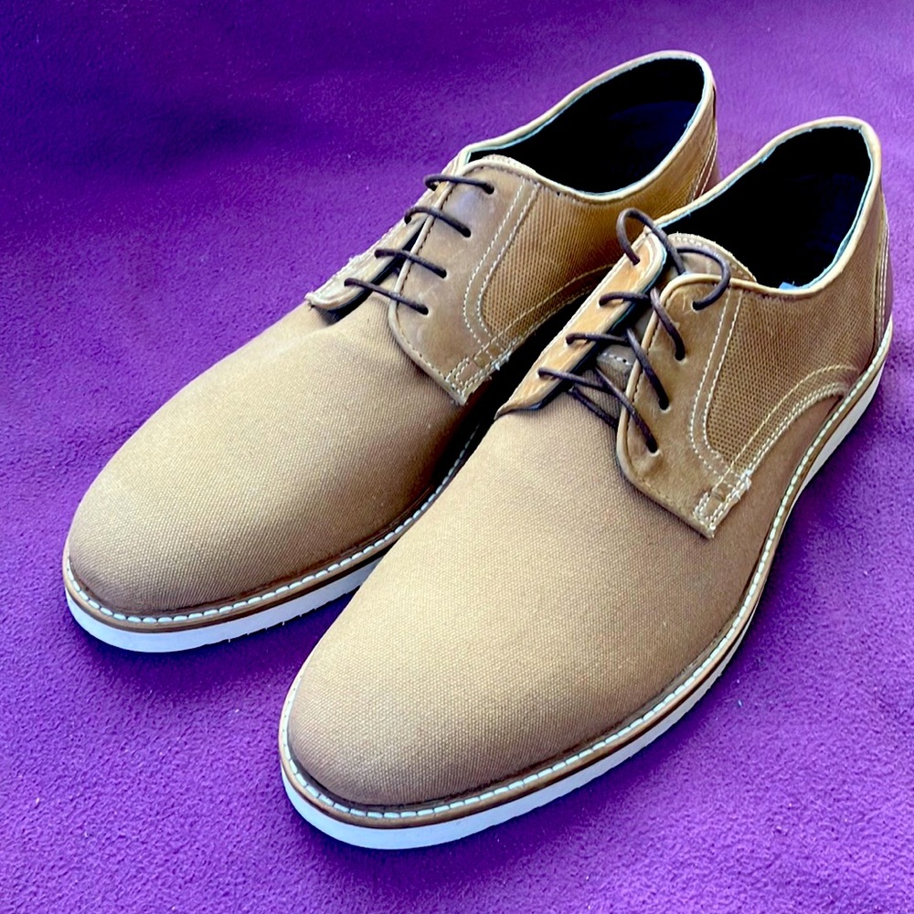 Steve Madden Murphy Oxford Tan Size 13 NEVER WORN